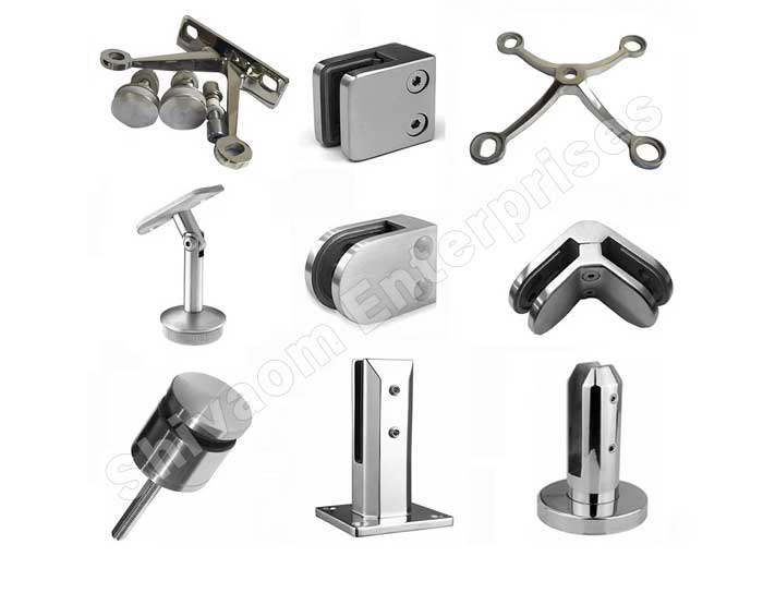 Glass Fittings & Hardware Manufacturer Suppliers Exporters in Ludhiana Punjab India